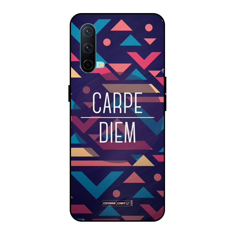 Carpe Diem Metal Back Case for OnePlus Nord CE 5G