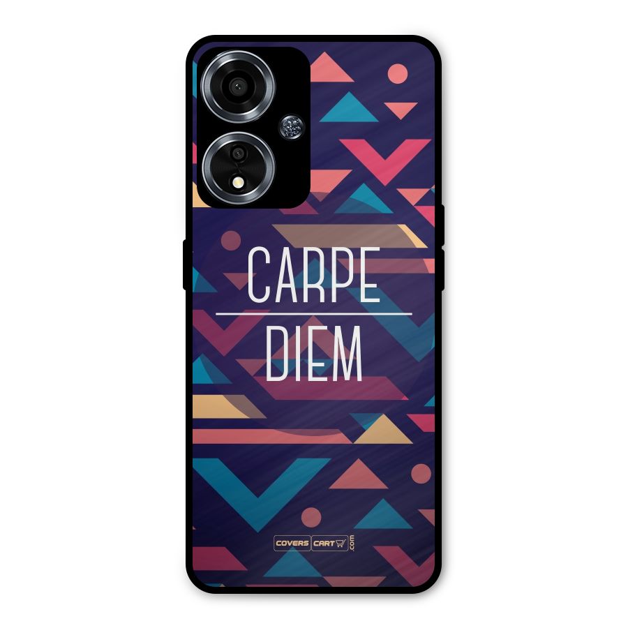 Carpe Diem Metal Back Case for Oppo A59