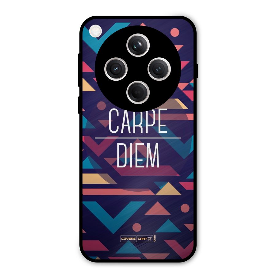 Carpe Diem Metal Back Case for Oppo Find X8
