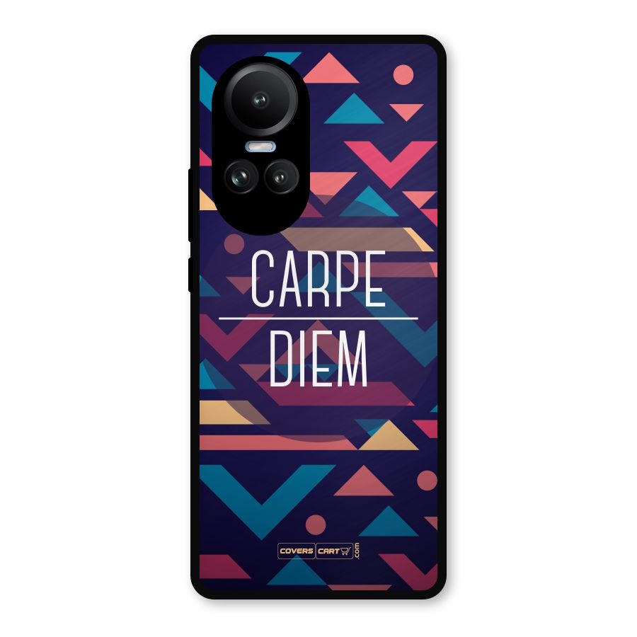 Carpe Diem Metal Back Case for Oppo Reno10