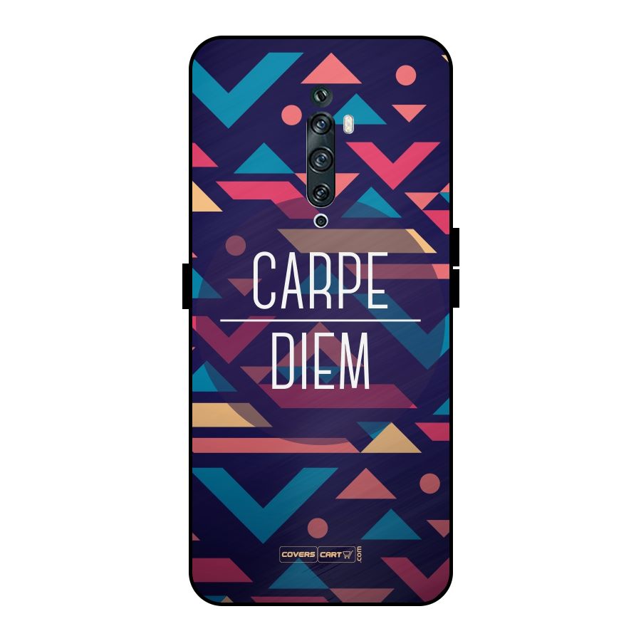 Carpe Diem Metal Back Case for Oppo Reno2 Z
