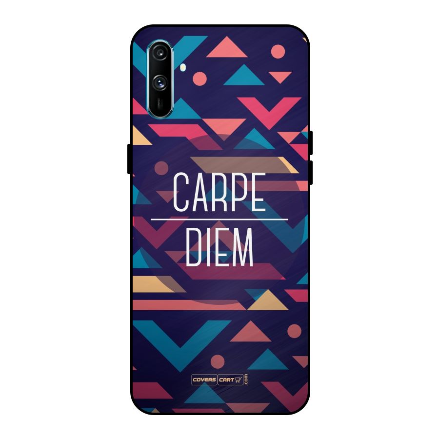 Carpe Diem Metal Back Case for Realme C3