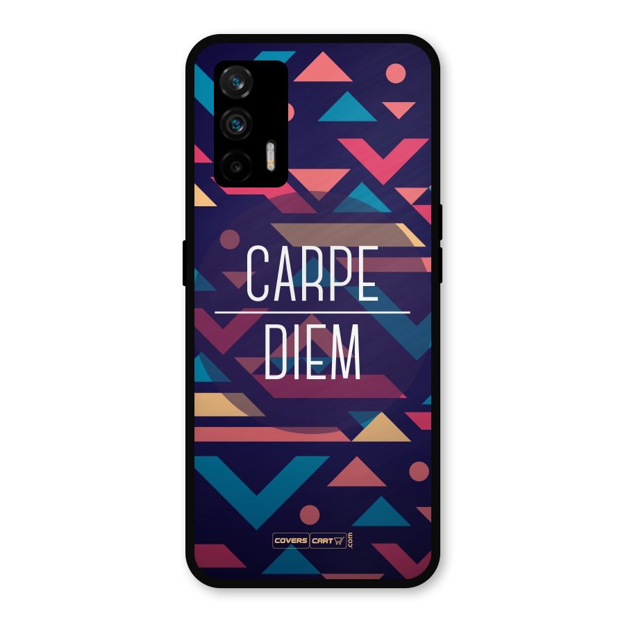 Carpe Diem Metal Back Case for Realme GT 5G