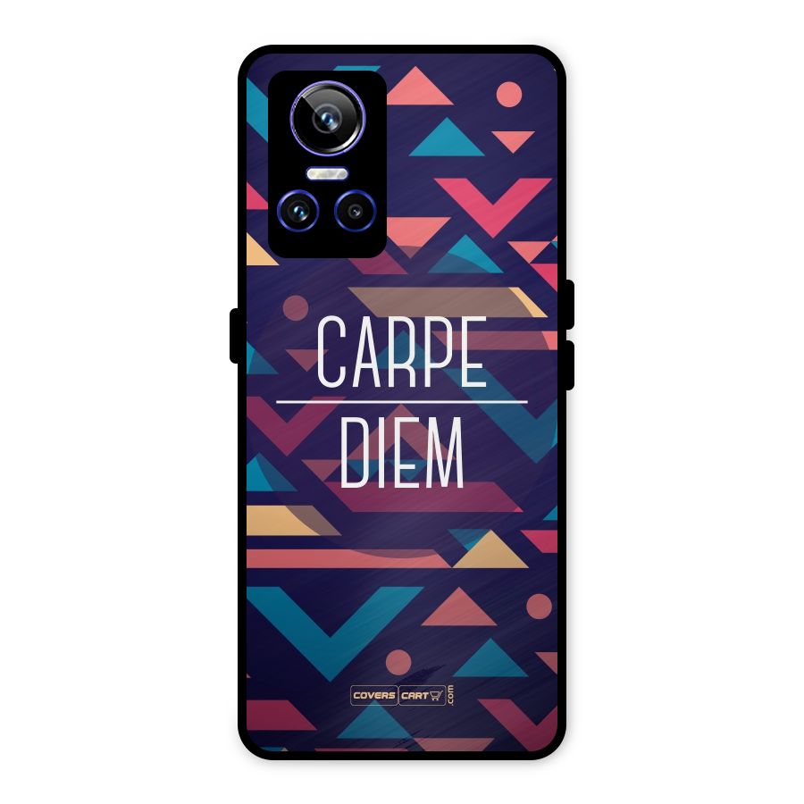 Carpe Diem Metal Back Case for Realme GT Neo 3