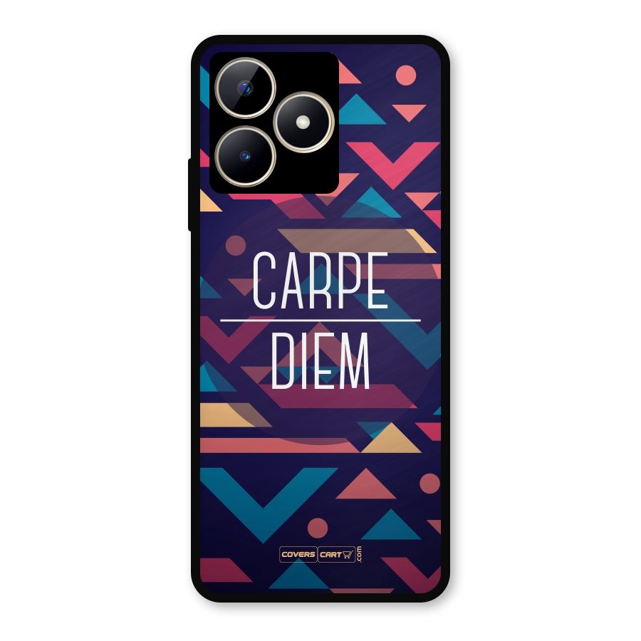 Carpe Diem Metal Back Case for Realme Narzo N53