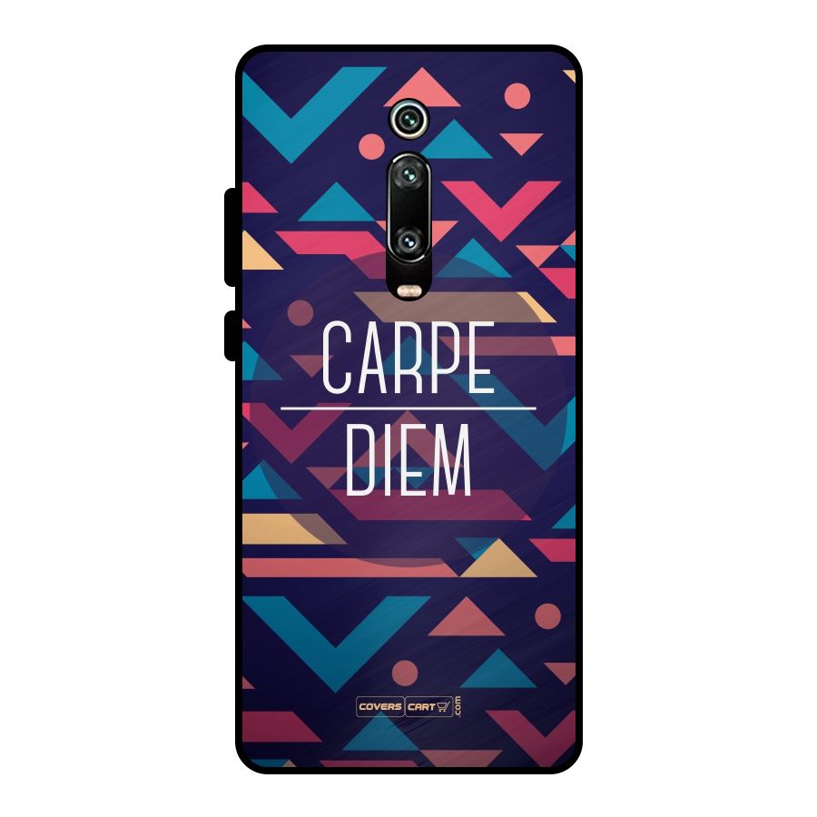 Carpe Diem Metal Back Case for Redmi K20