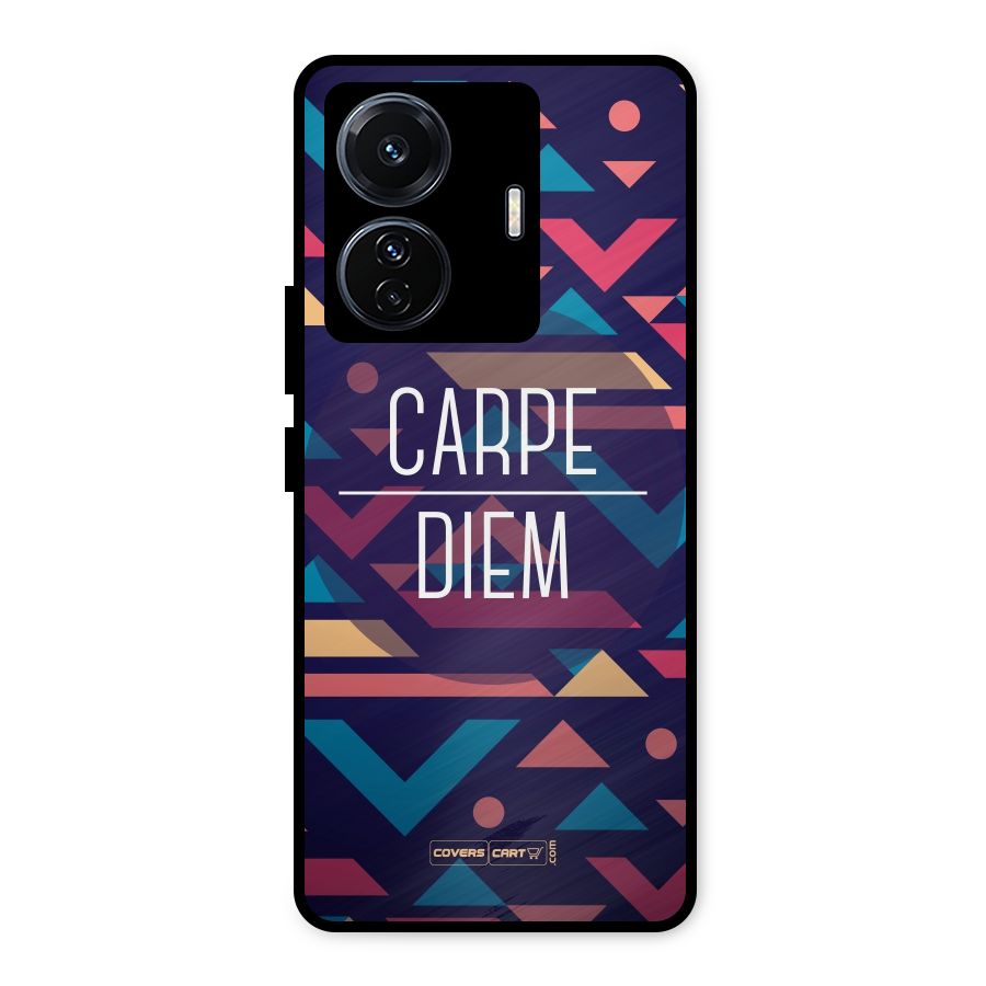 Carpe Diem Metal Back Case for Vivo T1 Pro