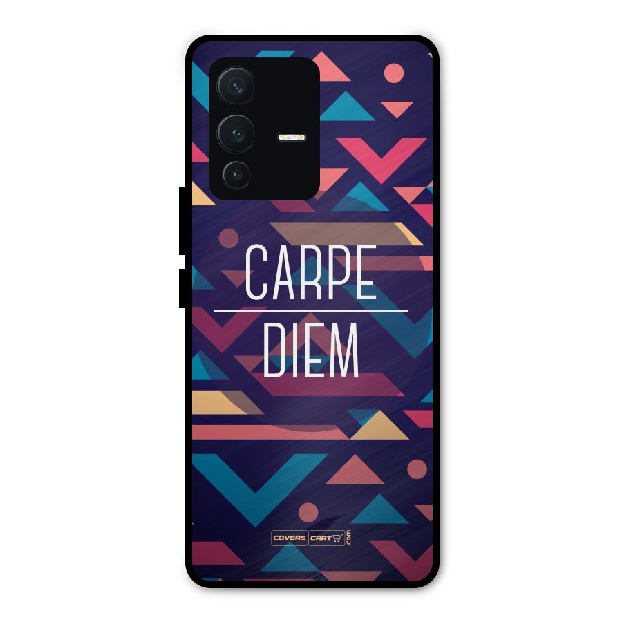 Carpe Diem Metal Back Case for Vivo V23 Pro