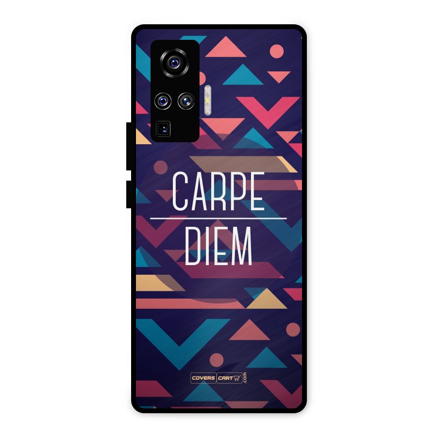 Carpe Diem Metal Back Case for Vivo X50 Pro