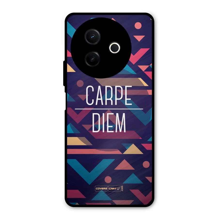 Carpe Diem Metal Back Case for Vivo Y39