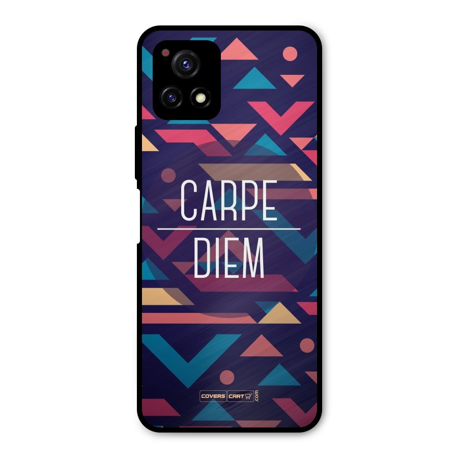 Carpe Diem Metal Back Case for Vivo Y72 5G