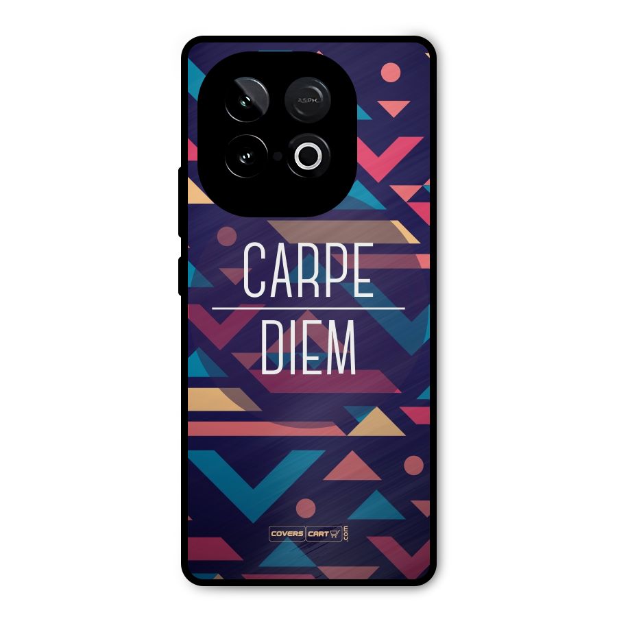 Carpe Diem Metal Back Case for iQOO Neo 10