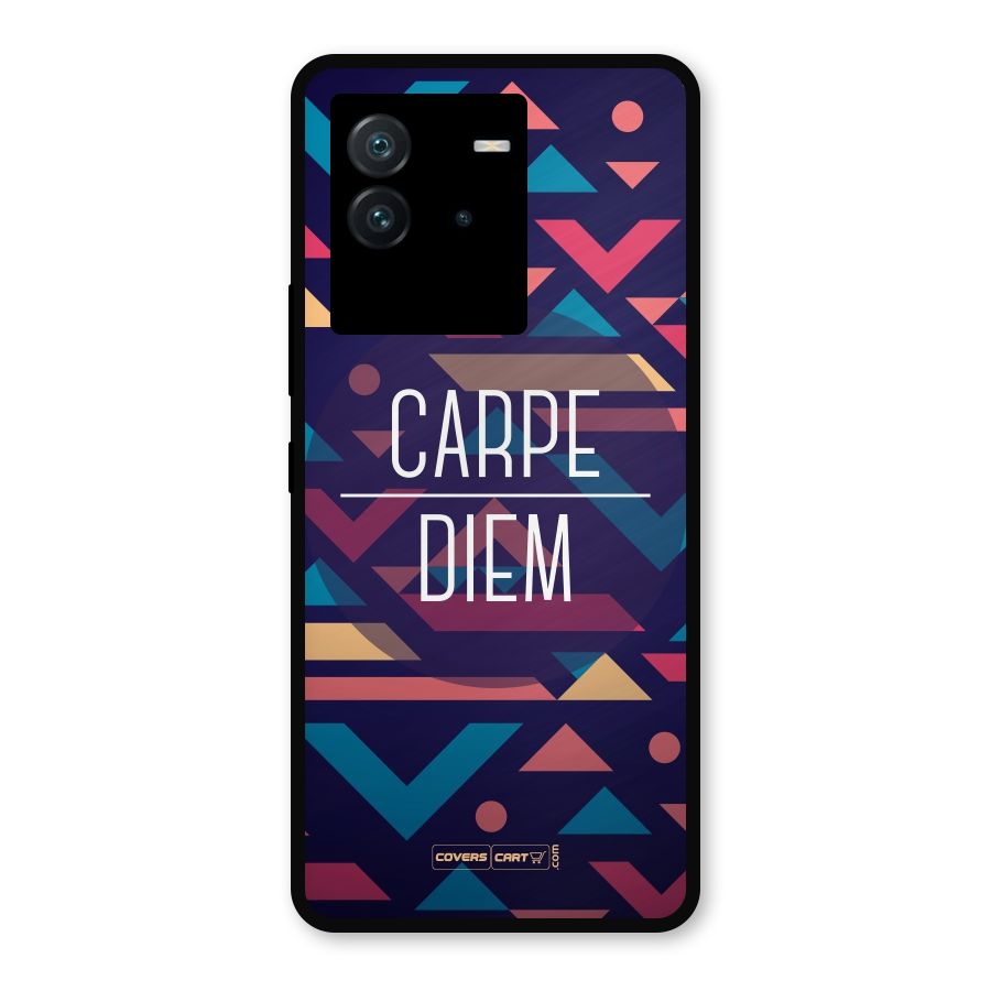 Carpe Diem Metal Back Case for iQOO Neo 6 5G
