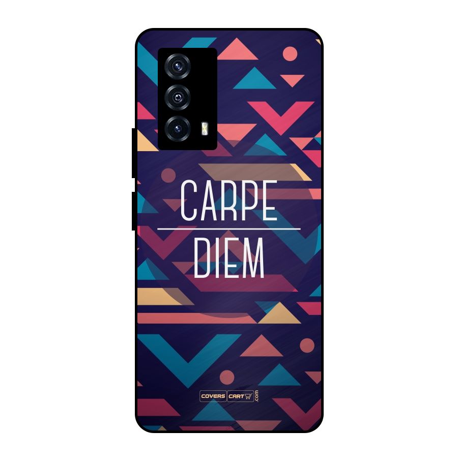 Carpe Diem Metal Back Case for iQOO Z5