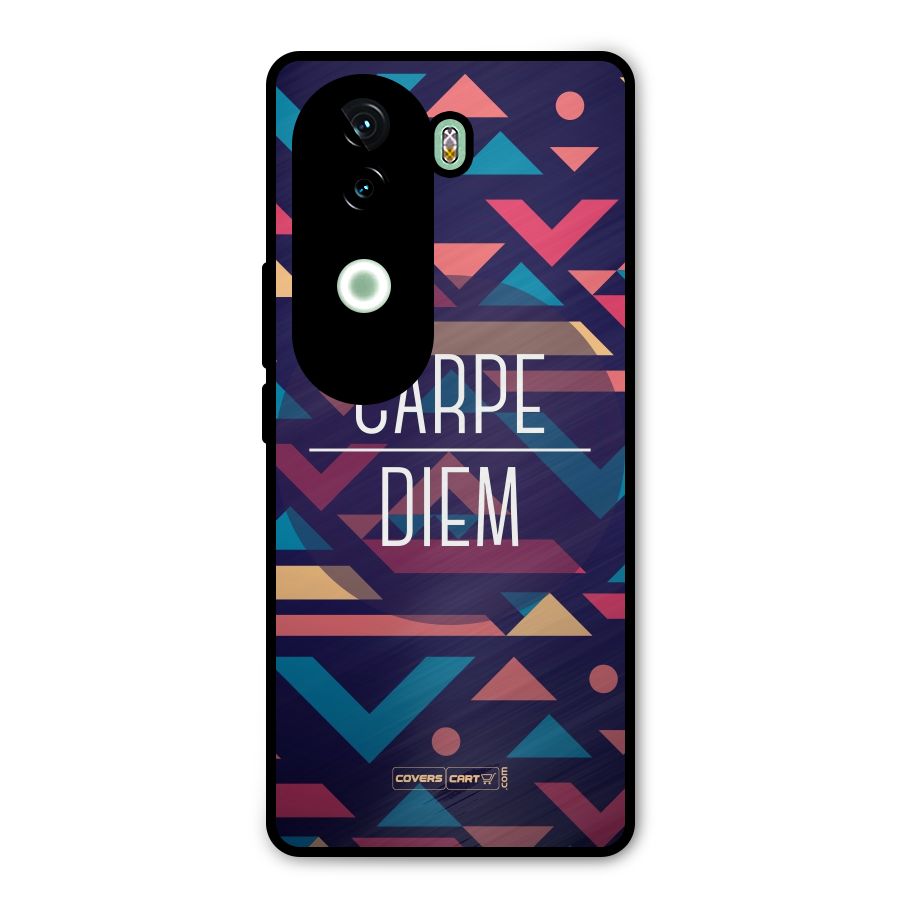 Carpe Diem Metal Back Case for iQOO Z9s