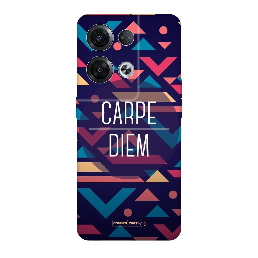 Carpe Diem Original Polycarbonate Back Case for Oppo Reno8 Pro 5G