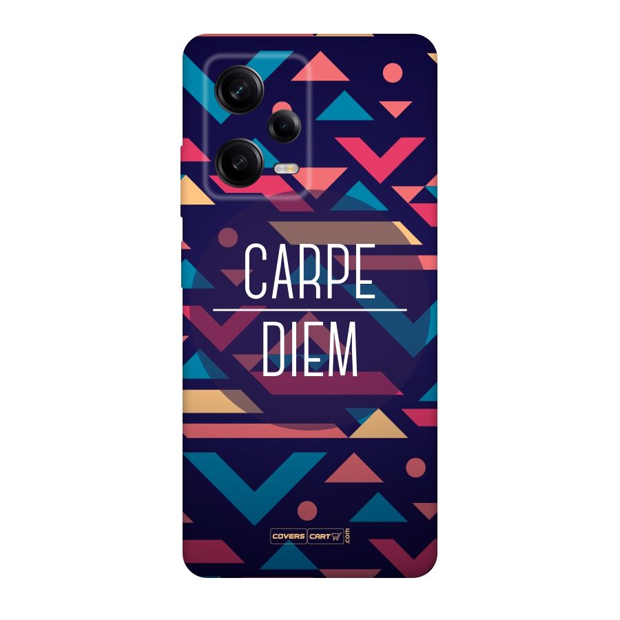 Carpe Diem Original Polycarbonate Back Case for Redmi Note 12 Pro