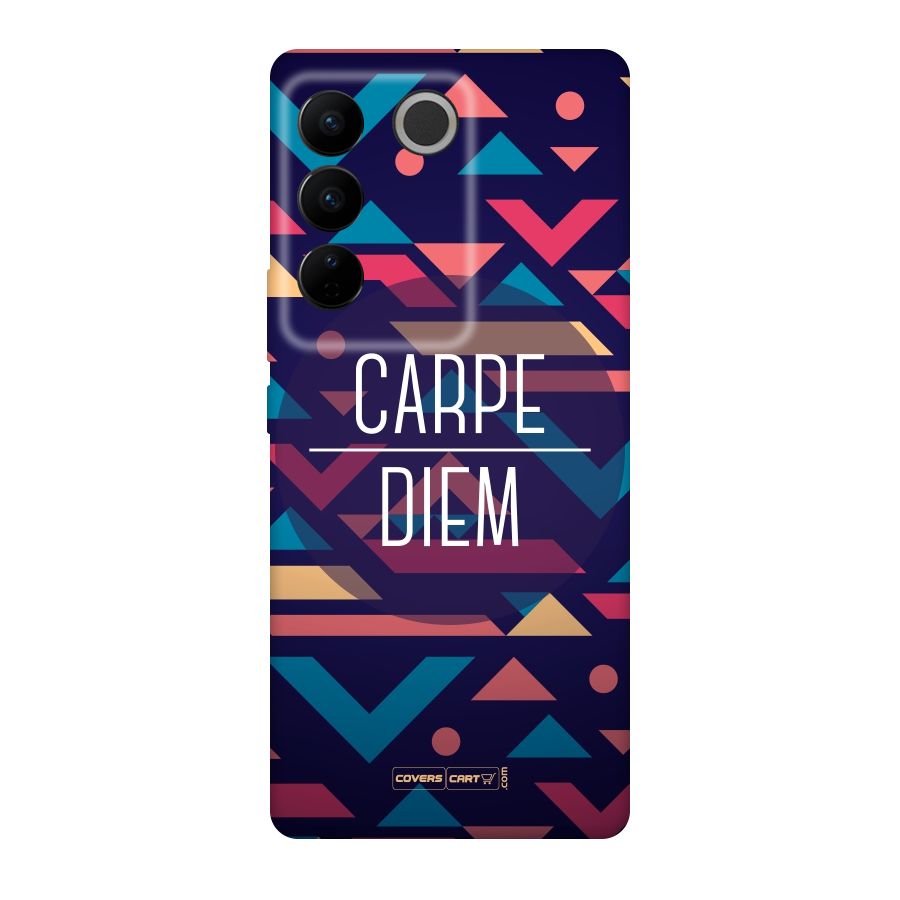 Carpe Diem Original Polycarbonate Back Case for Vivo V27