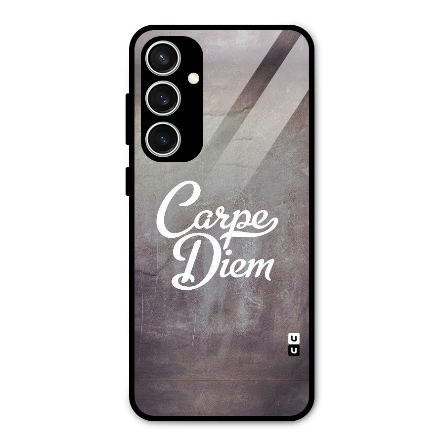Carpe Diem Rugged Glass Back Case for Galaxy S23 FE