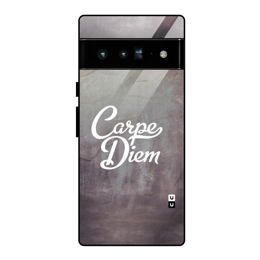 Carpe Diem Rugged Glass Back Case for Google Pixel 6 Pro