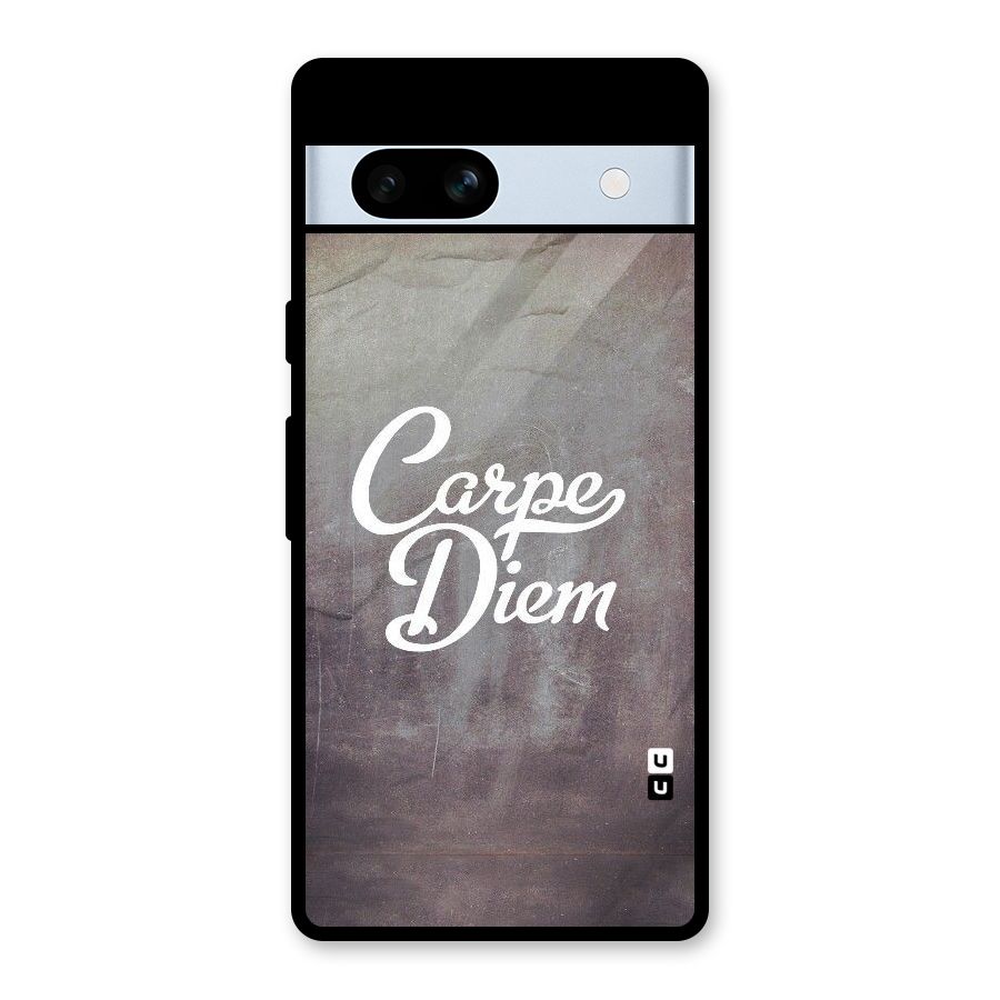 Carpe Diem Rugged Glass Back Case for Google Pixel 7a