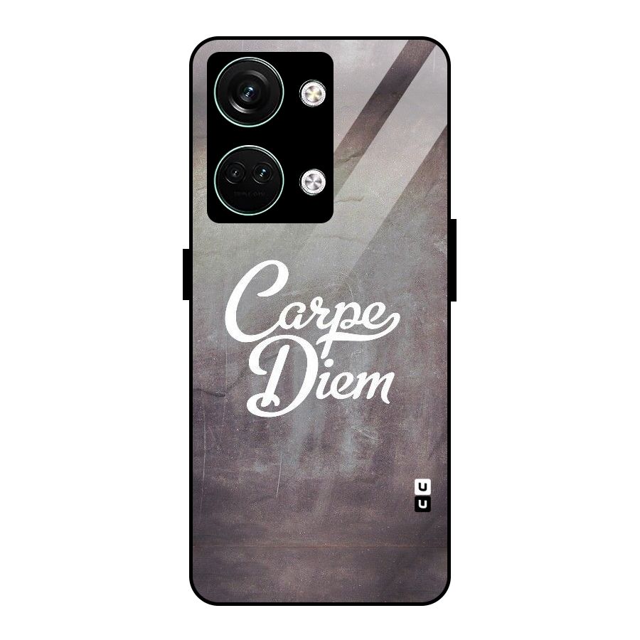 Carpe Diem Rugged Glass Back Case for Oneplus Nord 3