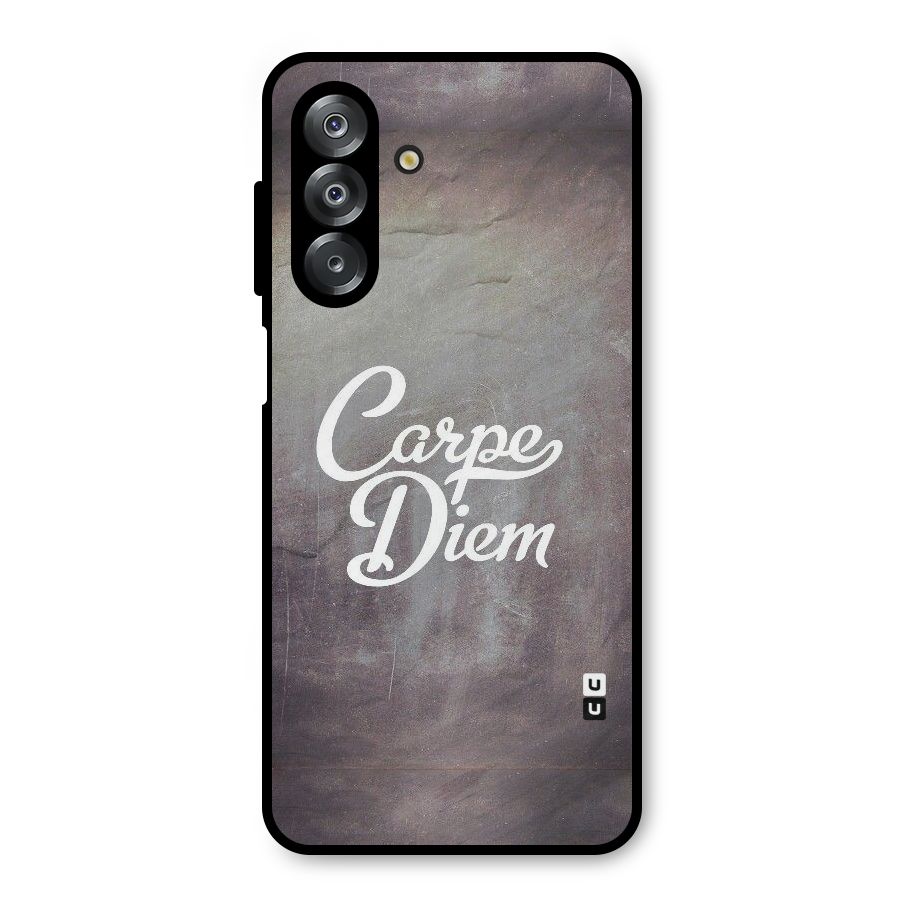 Carpe Diem Rugged Metal Back Case for Galaxy A26