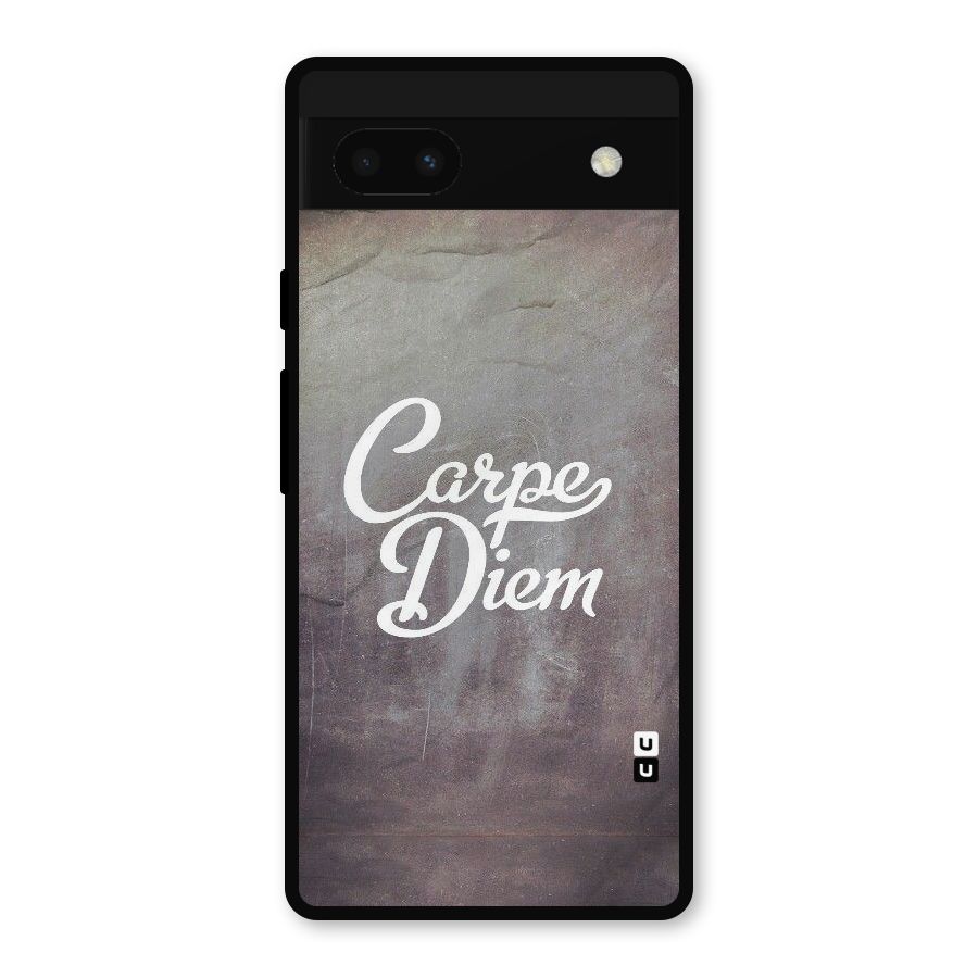 Carpe Diem Rugged Metal Back Case for Google Pixel 6a