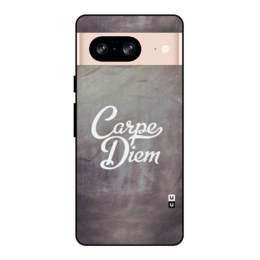 Carpe Diem Rugged Metal Back Case for Google Pixel 8