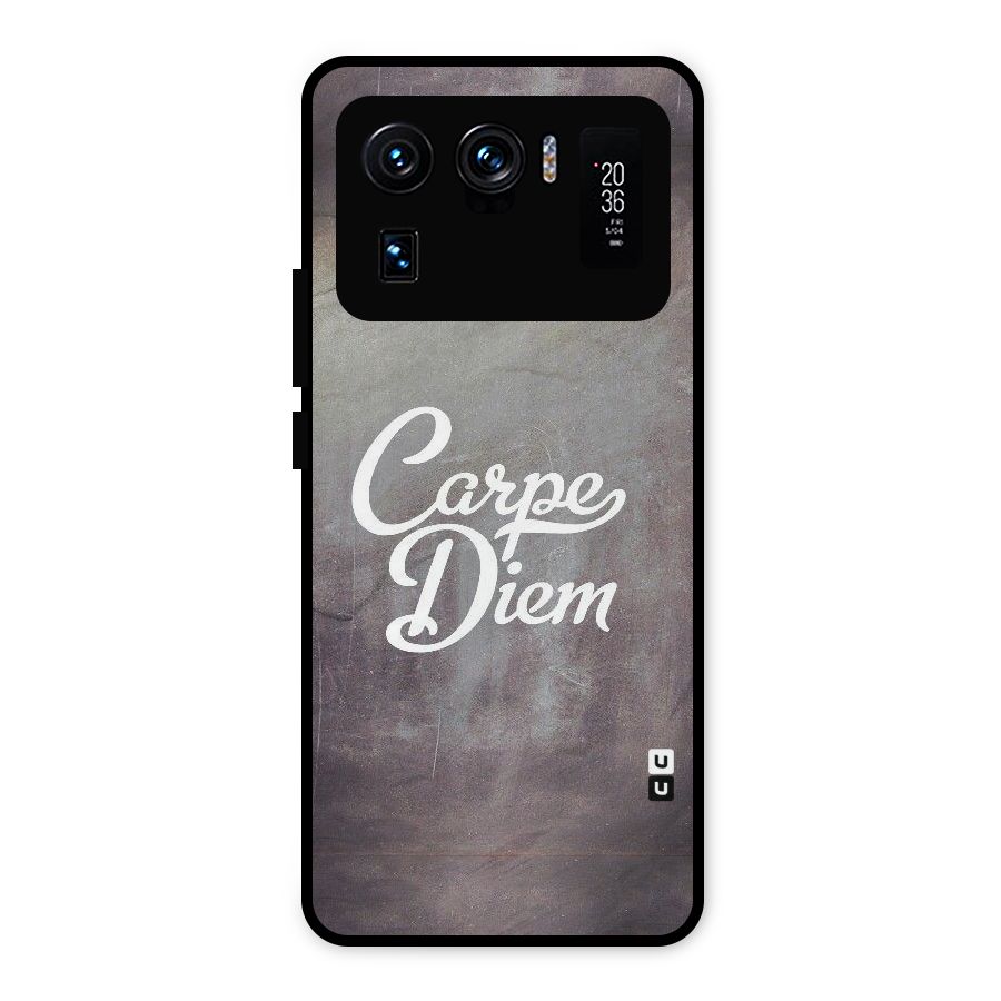 Carpe Diem Rugged Metal Back Case for Mi 11 Ultra