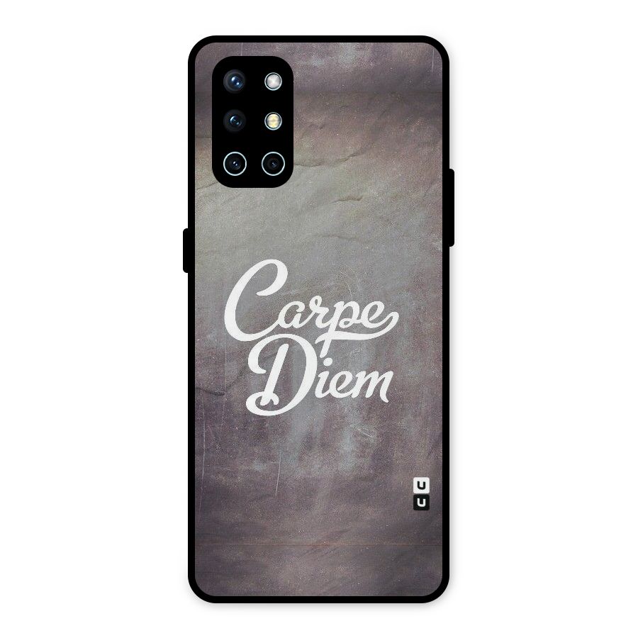 Carpe Diem Rugged Metal Back Case for OnePlus 9R