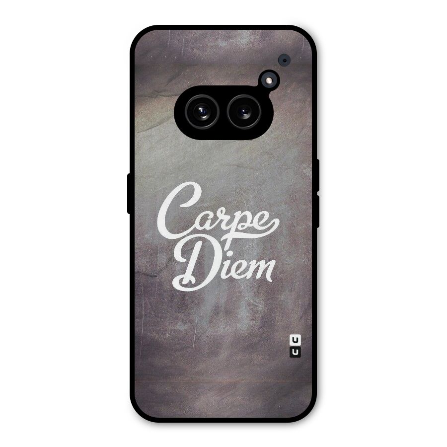 Carpe Diem Rugged Metal Back Case for Nothing Phone 2a