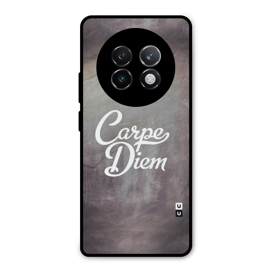 Carpe Diem Rugged Metal Back Case for Realme 13 Plus