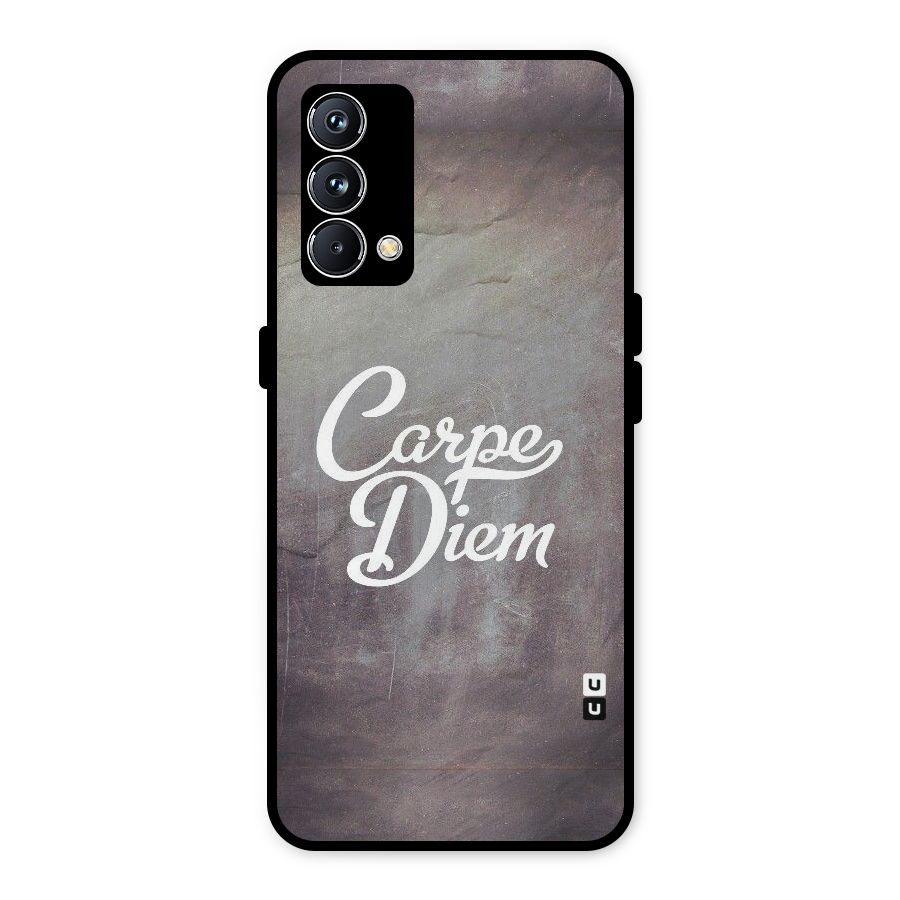 Carpe Diem Rugged Metal Back Case for Realme GT Master Edition