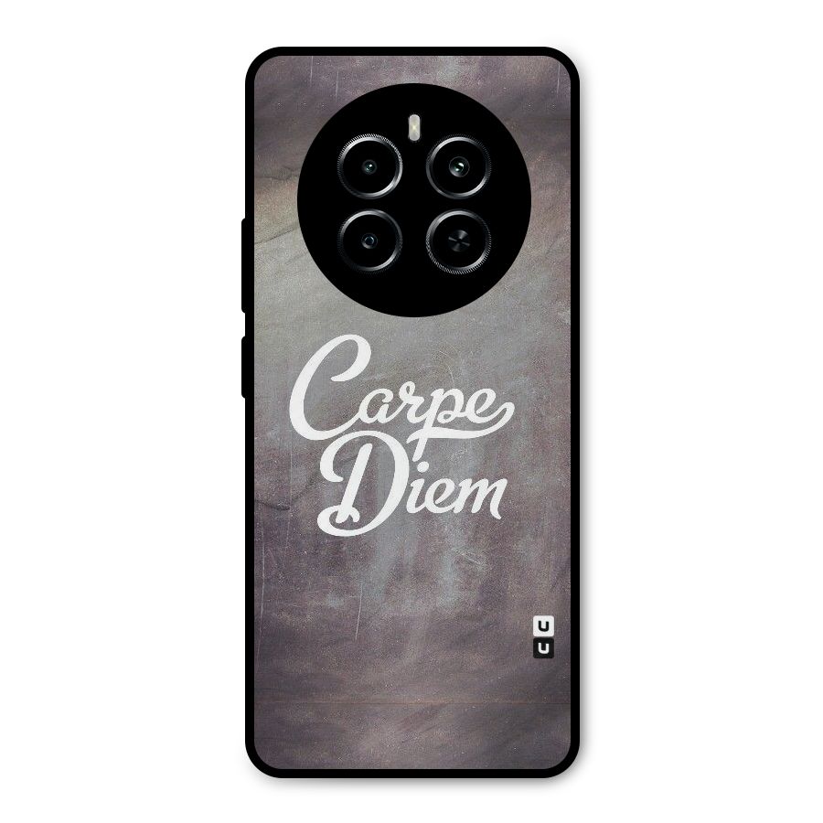 Carpe Diem Rugged Metal Back Case for Realme P1