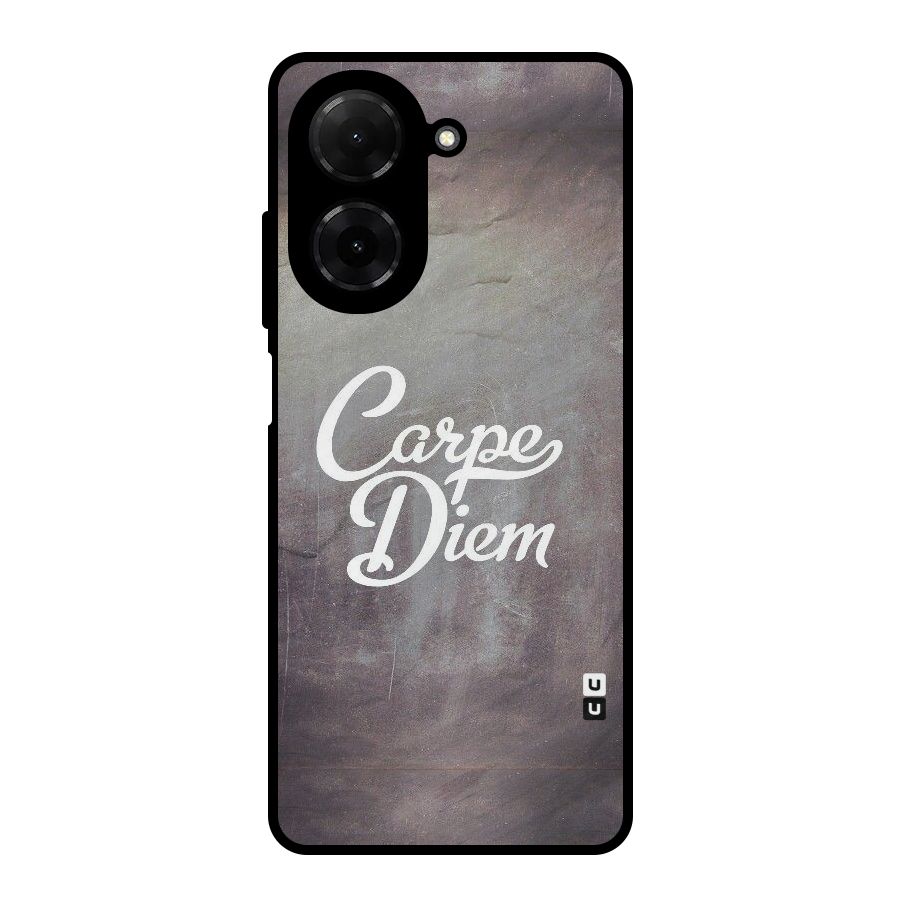 Carpe Diem Rugged Metal Back Case for Redmi A5 4G