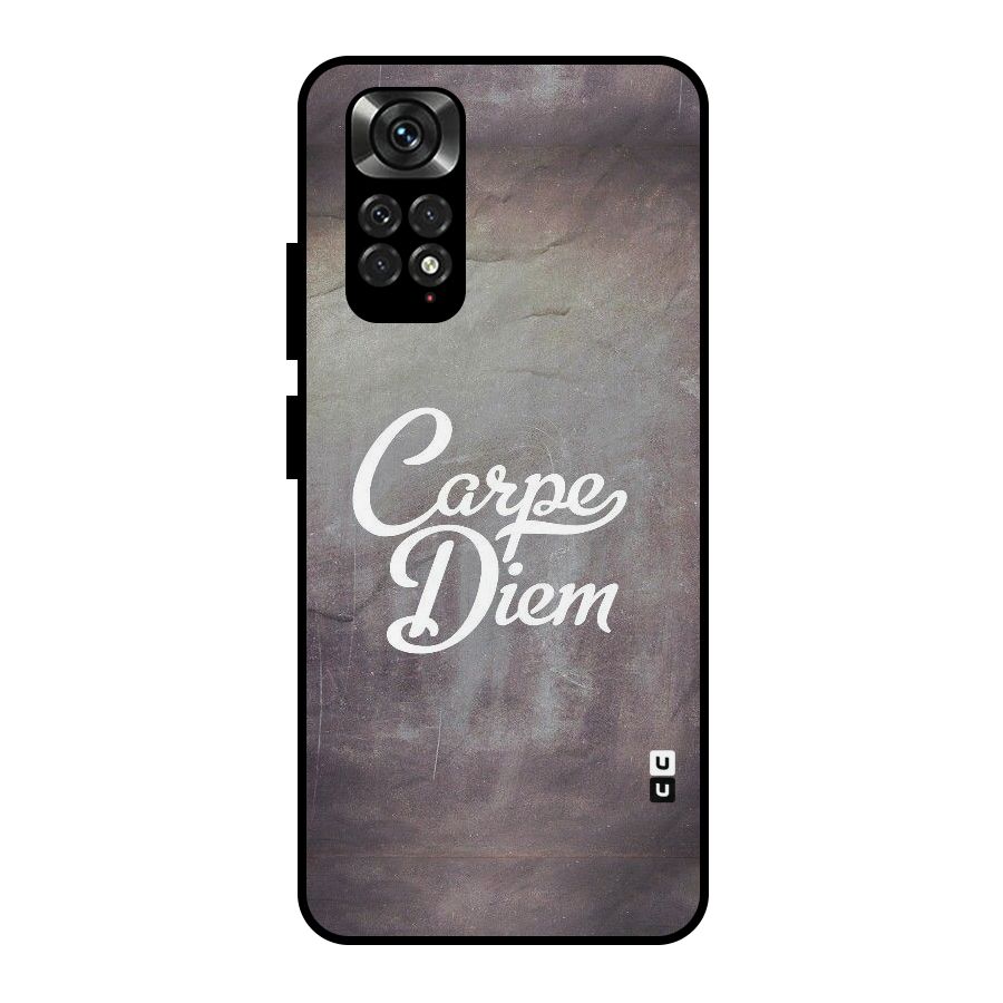Carpe Diem Rugged Metal Back Case for Redmi Note 11 Pro Plus 5G