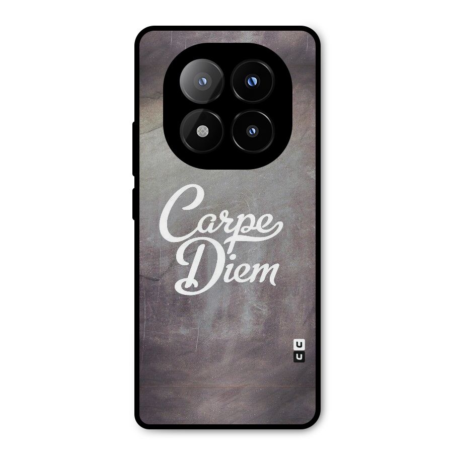 Carpe Diem Rugged Metal Back Case for Redmi Note 14 Pro Plus 5G