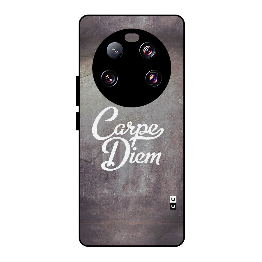 Carpe Diem Rugged Metal Back Case for Xiaomi 13 Ultra