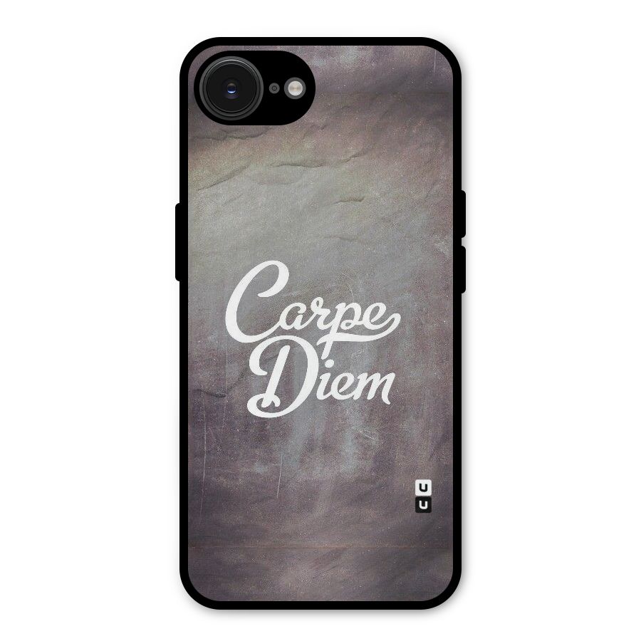 Carpe Diem Rugged Metal Back Case for iPhone 16e