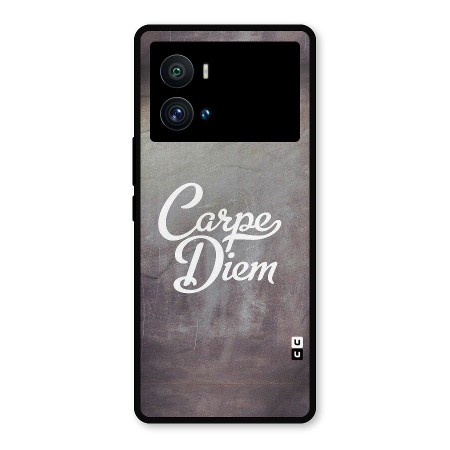 Carpe Diem Rugged Metal Back Case for iQOO 9 Pro