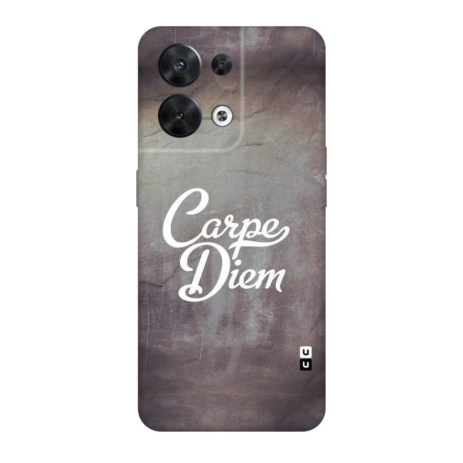 Carpe Diem Rugged Original Polycarbonate Back Case for Oppo Reno8 5G