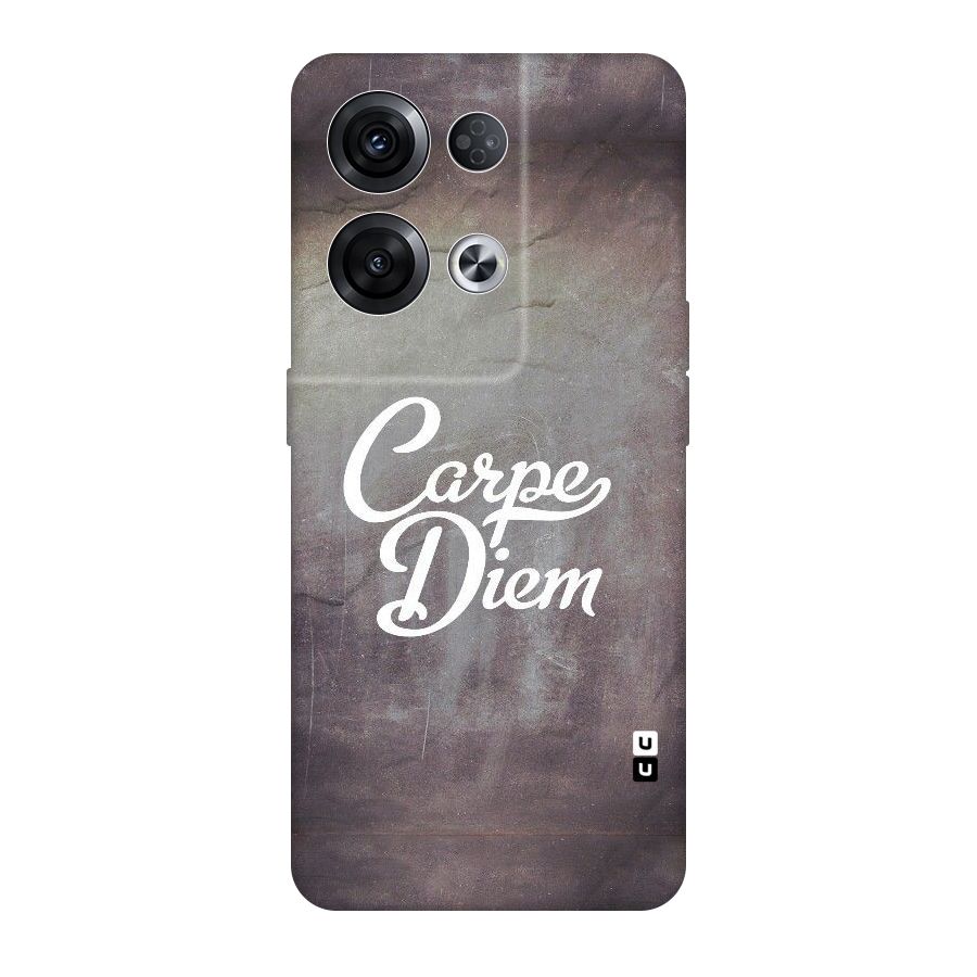 Carpe Diem Rugged Original Polycarbonate Back Case for Oppo Reno8 Pro 5G