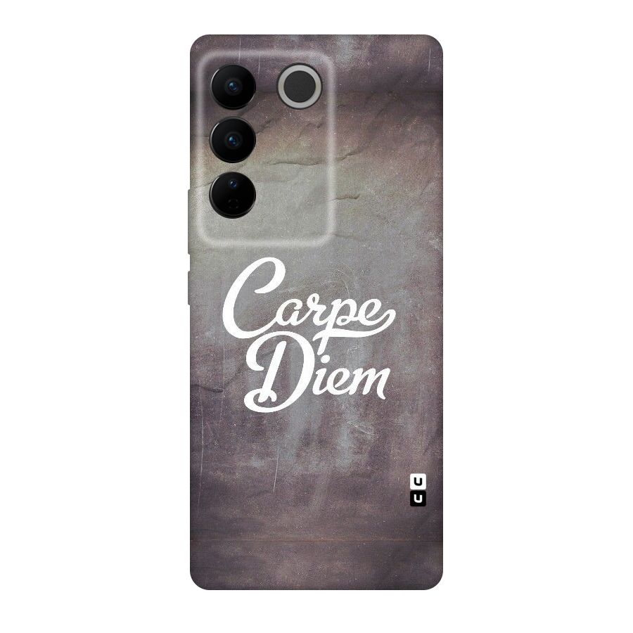 Carpe Diem Rugged Original Polycarbonate Back Case for Vivo V27