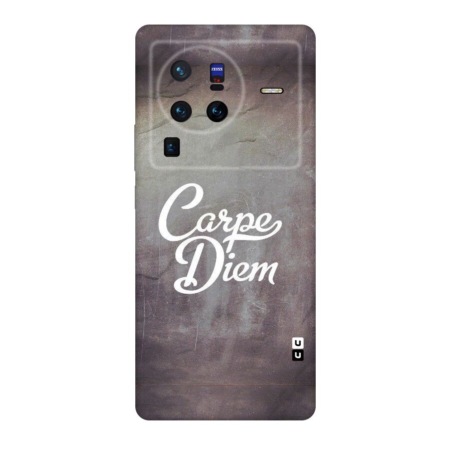 Carpe Diem Rugged Original Polycarbonate Back Case for Vivo X80