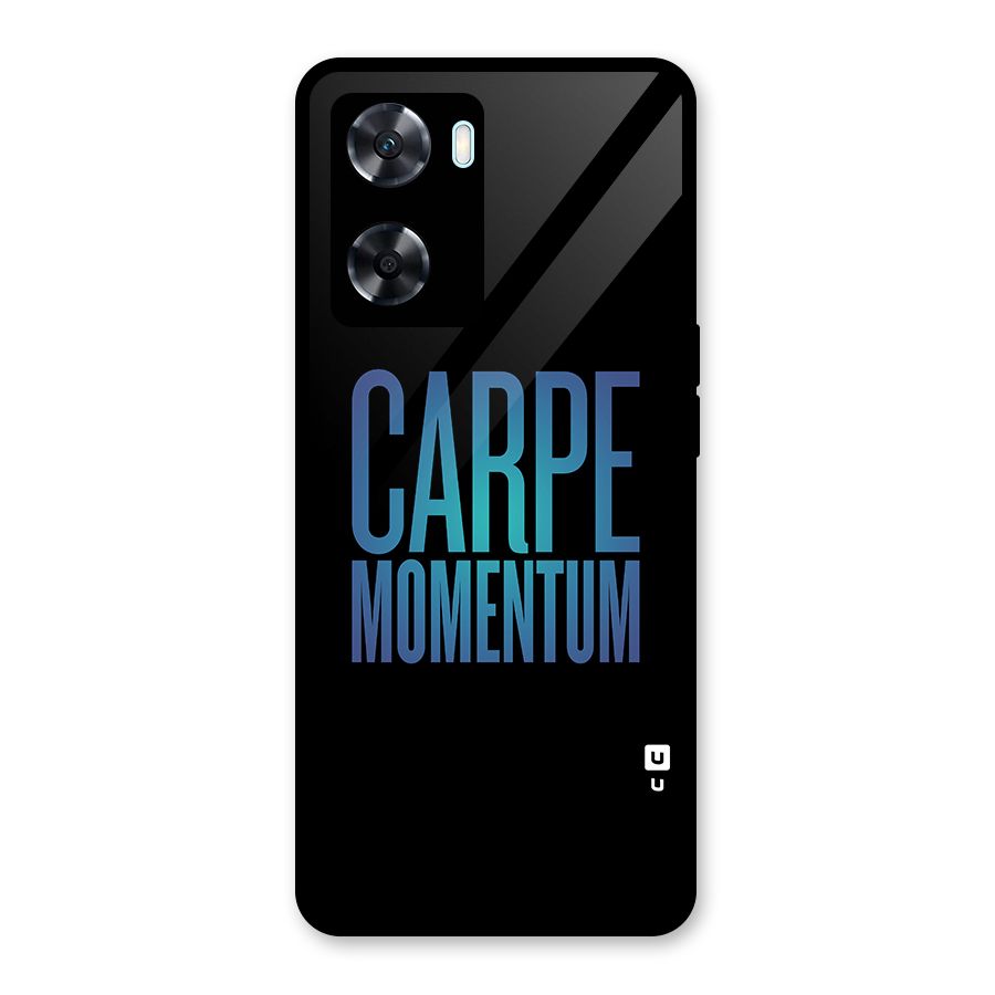Carpe Momentum Glass Back Case for Oppo A77s