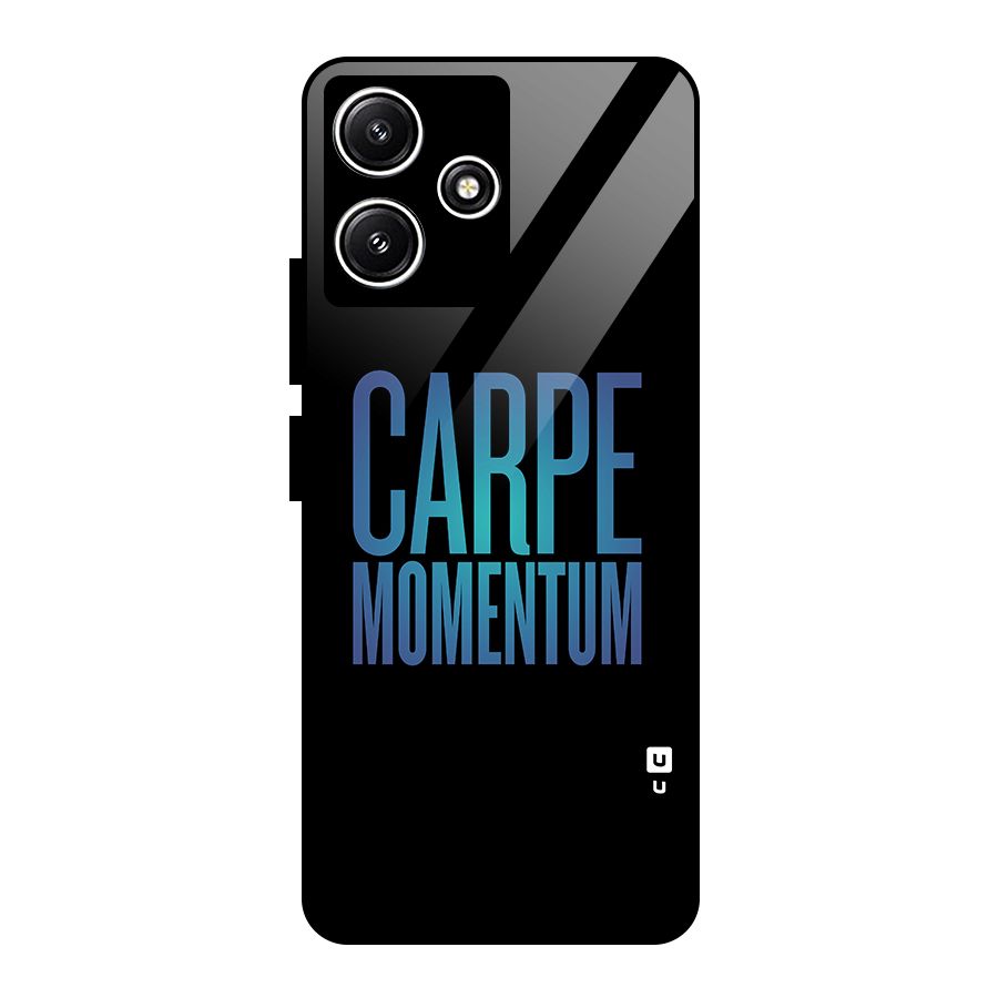 Carpe Momentum Glass Back Case for Poco M6 Pro