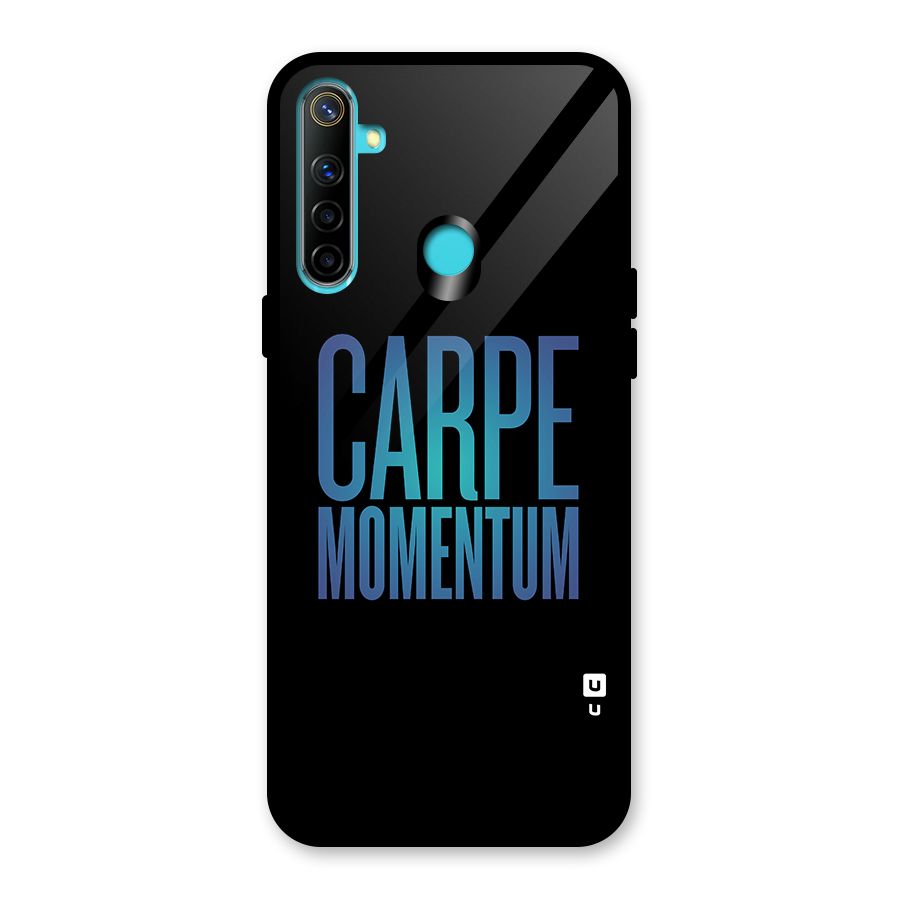 Carpe Momentum Glass Back Case for Realme 5i