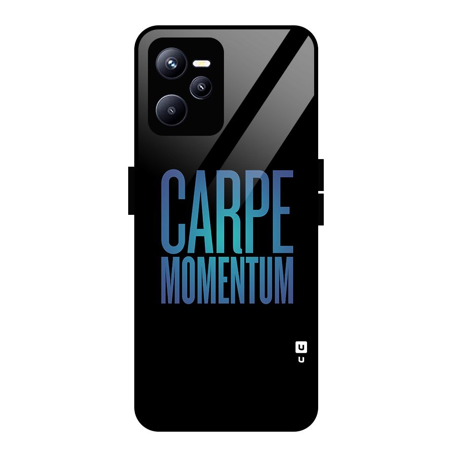 Carpe Momentum Glass Back Case for Realme C35