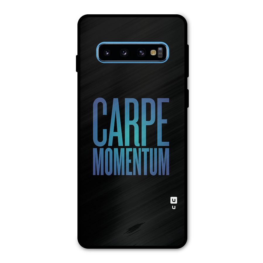 Carpe Momentum Metal Back Case for Galaxy S10
